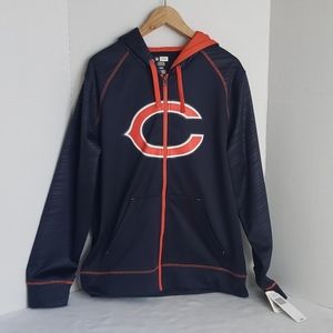 NFL Chicago Bears TX3 Zip-Up Lite Jacket LG NWT
